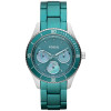 Bracelet de montre Fossil ES3036 Aluminium Vert 18mm